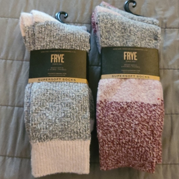 Frye SuperSoft Boot Socks 2 packs
